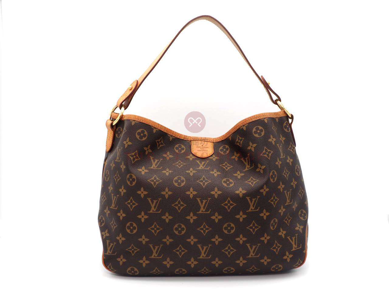 Louis Vuitton M40353 Monogram Canvas Delightful MM Shoulder Bag (FL0151)
